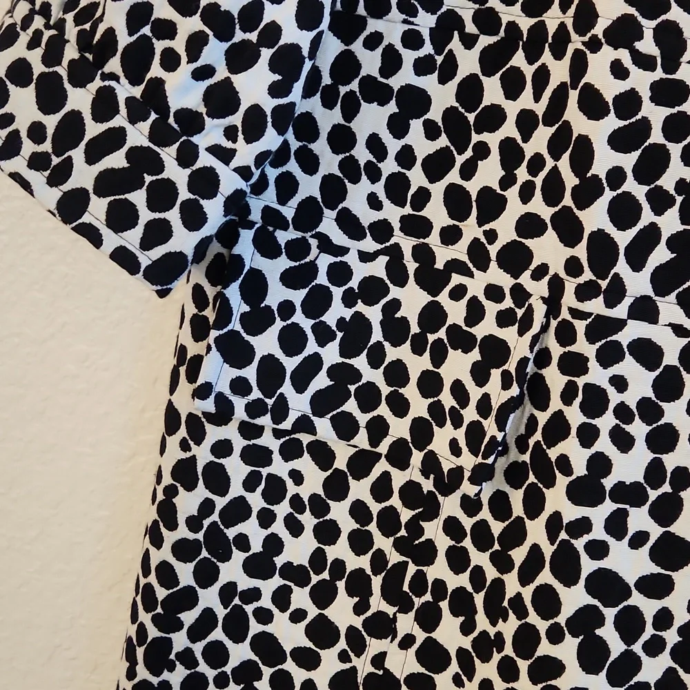 IVY JANE COTTON BLEND PUFF SHORT SLEEVE BLAZER SIZE M - Picture 2 of 5